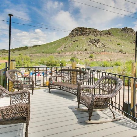 Central Lava Hot Springs Studio With Deck And Views! 외부 사진