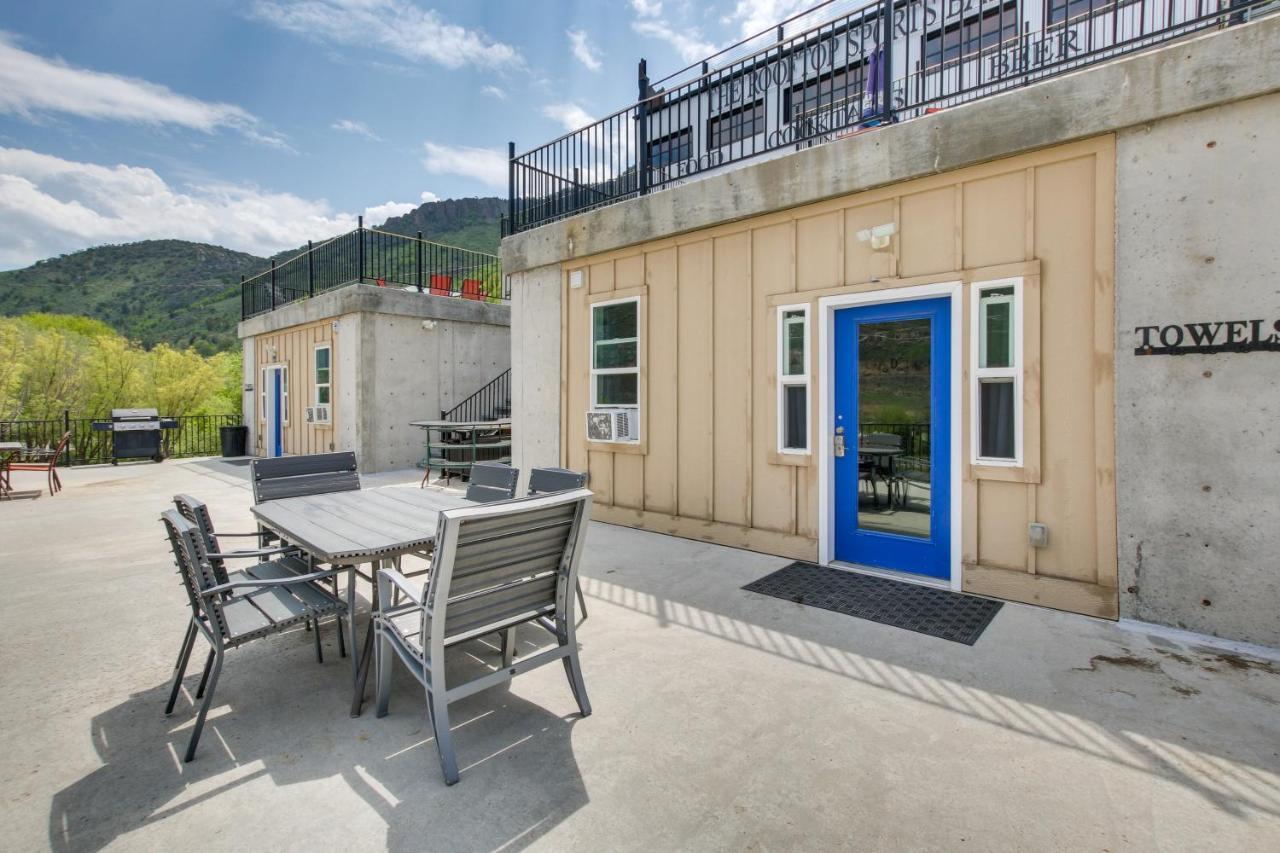 Central Lava Hot Springs Studio With Deck And Views! 외부 사진
